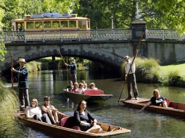 Punting on the Avon